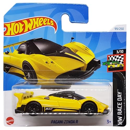 Hot Wheels - Pagani Zonda R - HW Race Day 3/10 - HTD82 - Short Card - Supersportwagen - gelb - Mattel 2024 – 1:64 Hot Wheels - Pagani Zonda R - HW Race Day 3/10 - HTD82 - Short Card - Supersportwagen - gelb - Mattel 2024 – 1:64 von Hot Wheels