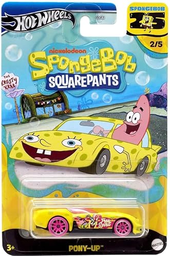 Hot Wheels Pony-Up Spongebob Schwammkopf 25 Jahre 2/5 Druckguss Auto Hot Wheels Pony-Up Spongebob Schwammkopf 25 Jahre 2/5 Druckguss Auto von Hot Wheels