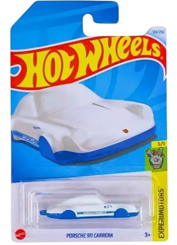 Hot Wheels Porsche 911 Carrera (weiß) Experimotoren 5/5 von Hot Wheels