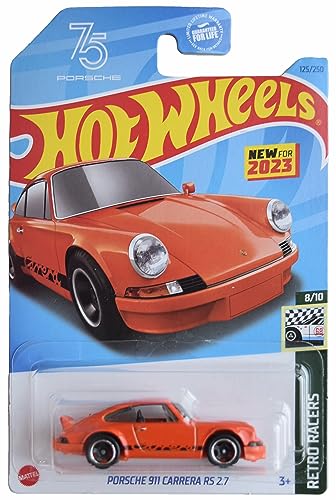 Hot Wheels Porsche 911 Carrera RS 2.7, Retro Racers 8/10 [Orange] 125/250 von Hot Wheels
