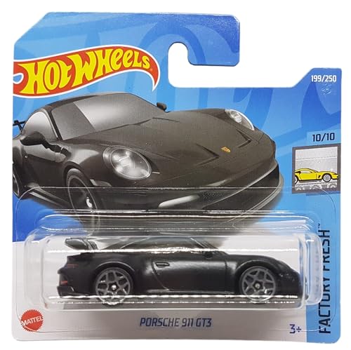 Hot Wheels - Porsche 911 GT3 - Factory Fresh 10/10 - HCX85 - Short Card - Mattschwarz - Mattel 2022 Hot Wheels - Porsche 911 GT3 - Factory Fresh 10/10 - HCX85 - Short Card - Mattschwarz - Mattel 2022 von Hot Wheels