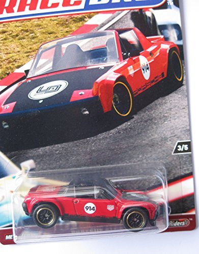 Hot Wheels Porsche 914-6 Rot Race Days RR 1:64 Kind 1:64, 12.7 cm x 17.78 cm x 5.08 cm Auto Spielzeugfahrzeug Kinder aller Geschlechter von Hot Wheels