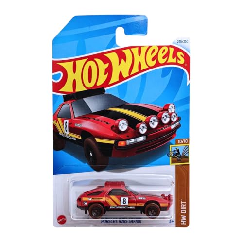 Hot Wheels - Porsche 928S Safari - HW Dirt 10/10 - HTF29 - Short Card - TH Treasure Hunt - Michelin - Sparco - Mattel 2024 – 1:64 von Hot Wheels