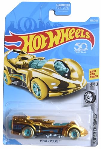Hot Wheels Power Rocket Super Chromes 9/10 [Gold] 355/365 von Hot Wheels