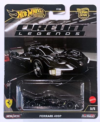 Hot Wheels Premium Car Culture - Circuit Legends 2025 961K - 0/5 Black Ferrari 499P Chase w/Protector Hot Wheels Premium Car Culture - Circuit Legends 2025 961K - 0/5 Black Ferrari 499P Chase w/Protector von Hot Wheels