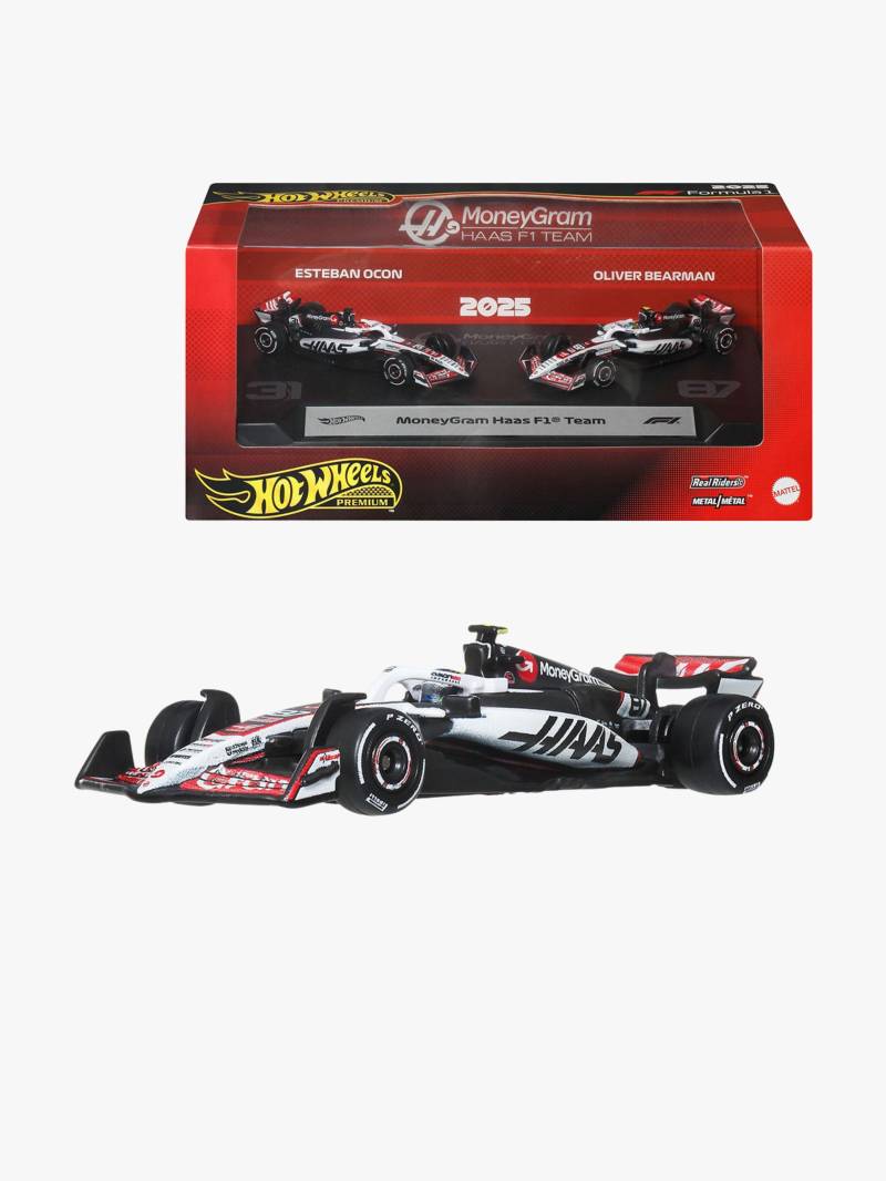 Hot Wheels Premium F1 MoneyGram Haas Ocon & Bearman 1:64 Hot Wheels Premium F1 MoneyGram Haas Ocon & Bearman 1:64 von Hot Wheels