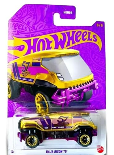 Hot Wheels Purple Baja Bison T5, 57th Anniversary 6/6, Maßstab 1:64, Druckguss von Hot Wheels