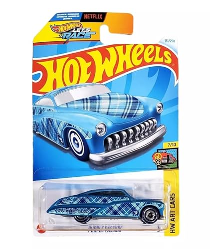 Hot Wheels Purple Passion (Blue Plaid) HW Art Cars 7/10 Schatzsuche von Hot Wheels