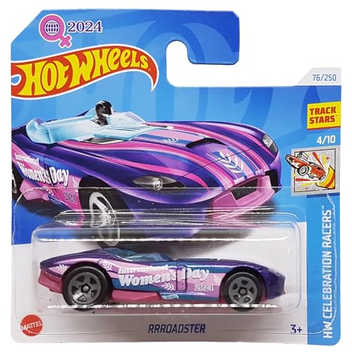 Hot Wheels - RRRoadster - HW Celebration Racers 4/10 - HRY98 - Short Card - Track Stars - International Women´s Day - Mattel 2024 - 1:64 Hot Wheels - RRRoadster - HW Celebration Racers 4/10 - HRY98 - Short Card - Track Stars - International Women´s Day - Mattel 2024 - 1:64 von Hot Wheels