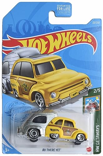 Hot Wheels RV There Yet, HW Getaways 2/5 [Gelb/Silber] 22/250 von Hot Wheels