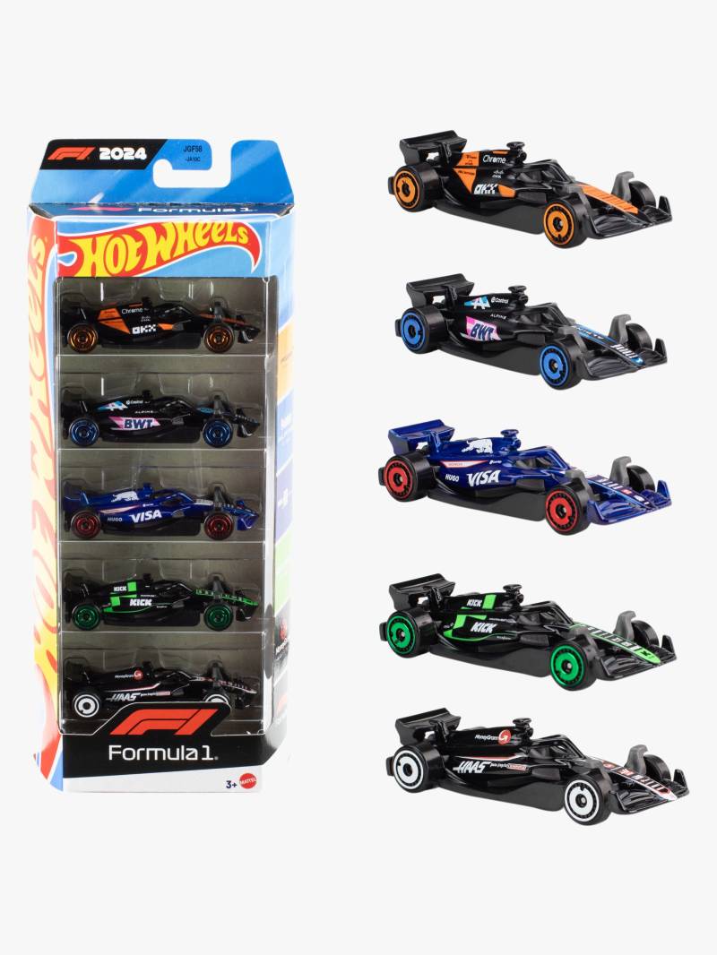 Hot Wheels Race F1 Autos 5er-Pack Hot Wheels Race F1 Autos 5er-Pack von Hot Wheels