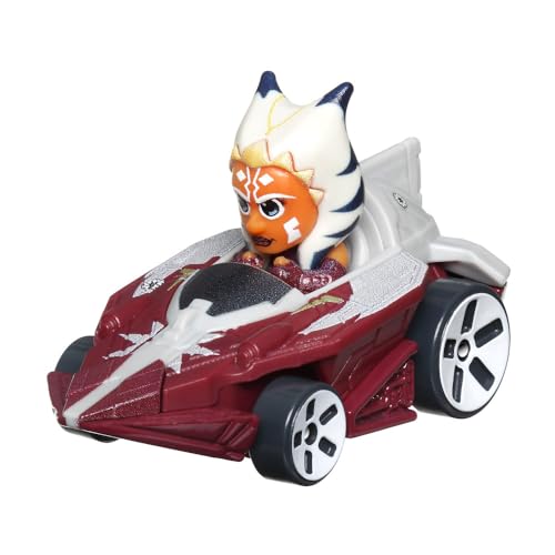 Hot Wheels Racer Verse Ahsoka Druckguss-Modellauto, Spielzeug für Kinder ab 3 Jahren, Geschenk für Kinder und Sammler, Mehrfarbig Hot Wheels Racer Verse Ahsoka Druckguss-Modellauto, Spielzeug für Kinder ab 3 Jahren, Geschenk für Kinder und Sammler, Mehrfarbig von Hot Wheels