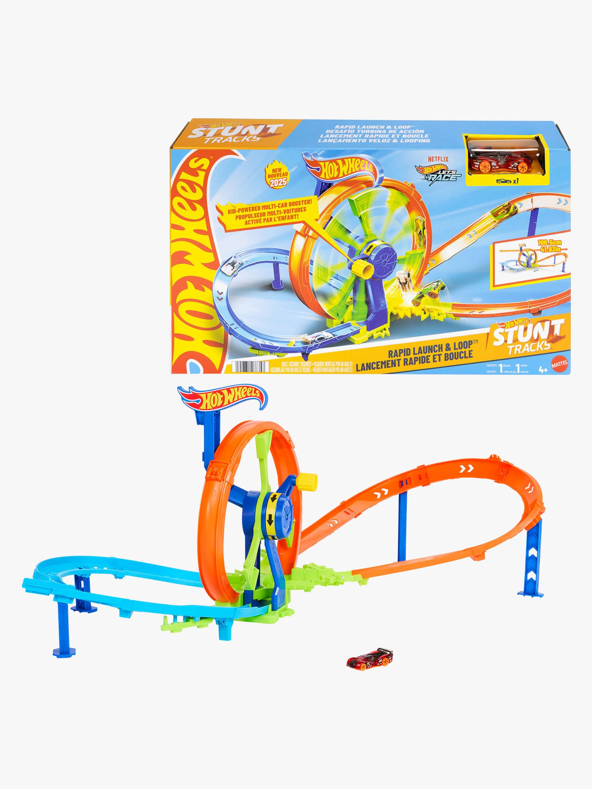 Hot Wheels Rapid Launch & Loop Autorennbahn Hot Wheels Rapid Launch & Loop Autorennbahn von Hot Wheels