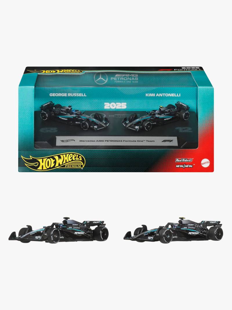 Hot Wheels Rennauto Premium F1 Mercedes-AMG Petronas Russel & Antonelli 1:64 Hot Wheels Rennauto Premium F1 Mercedes-AMG Petronas Russel & Antonelli 1:64 von Hot Wheels