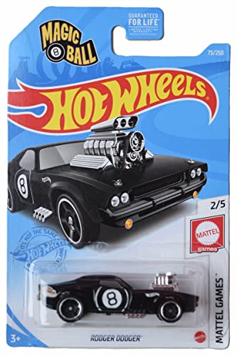 Hot Wheels Rodger Dodger, Mattel Spiele 2/5, Schwarz von Hot Wheels