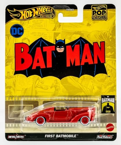 HOT WHEELS - Premium Pop Culture 1ST BATMOBILE DC Batman HVJ40 von Hot Wheels