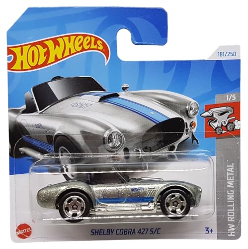 Hot Wheels - Shelby Cobra 427 S/C - HW Rolling Metal 1/5 - HTB53 - Short Card - CS Design - Mattel 2024 – 1:64 Hot Wheels - Shelby Cobra 427 S/C - HW Rolling Metal 1/5 - HTB53 - Short Card - CS Design - Mattel 2024 – 1:64 von Hot Wheels