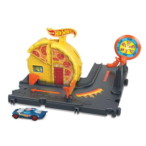 Mattel M2743 - Hot Wheels Ferrari Roll Up Raceway, Rennbahn: :  Spielzeug