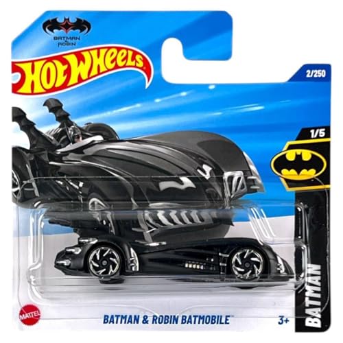Hot Wheels Single Cars Batman & Robin Batmobile HYW60 Hot Wheels Single Cars Batman & Robin Batmobile HYW60 von Hot Wheels