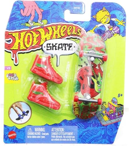 Hot Wheels Skate Food Style 1/5 Berry Cool Skate Fingerboard Kinder Spielzeug – HVJ80 | ab 5 Jahren von Hot Wheels