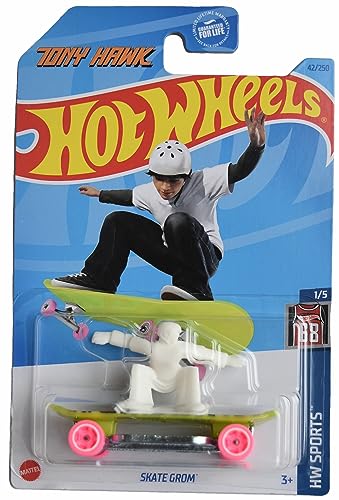 Hot Wheels Skate Grom, HW Sports 1/5 [Weiß/Grün/Pink] 42/250 von Hot Wheels