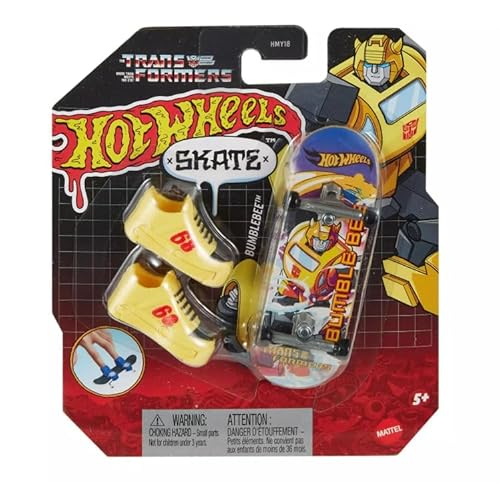 Hot Wheels Skate Transformers Bumblebee Finger Skateboard von Hot Wheels
