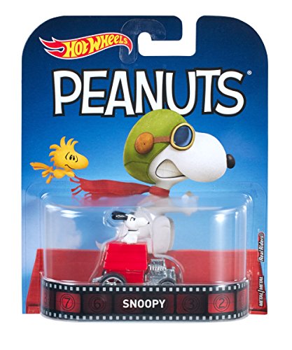Hot Wheels Snoopy Fahrzeug, Druckguss, Maßstab 1:64, rot, drinnen, ab 3 Jahren Hot Wheels Snoopy Fahrzeug, Druckguss, Maßstab 1:64, rot, drinnen, ab 3 Jahren von Hot Wheels