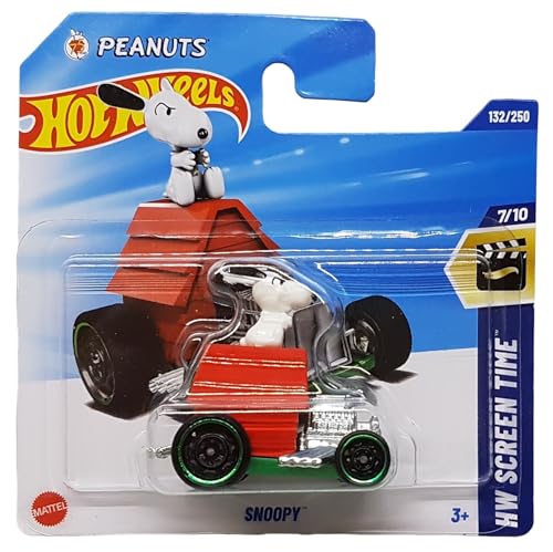 Hot Wheels - Snoopy - HW Screen Time 7/10 - HYW62 - Short Card - Peanuts - Mattel 2025 - 1:64 von Hot Wheels
