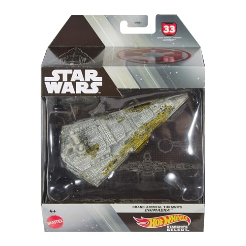 Hot Wheels Star Wars Starships Select Premium Diecast #33 Grand Admiral Thrawn's Star Destroyer Chimaera Hot Wheels Star Wars Starships Select Premium Diecast #33 Grand Admiral Thrawn's Star Destroyer Chimaera von Hot Wheels