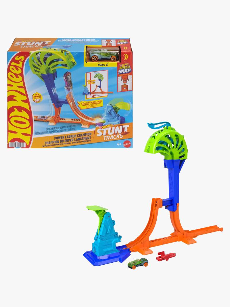 Hot Wheels Stunt Tracks Autorennbahn Power Launch Champion von Hot Wheels