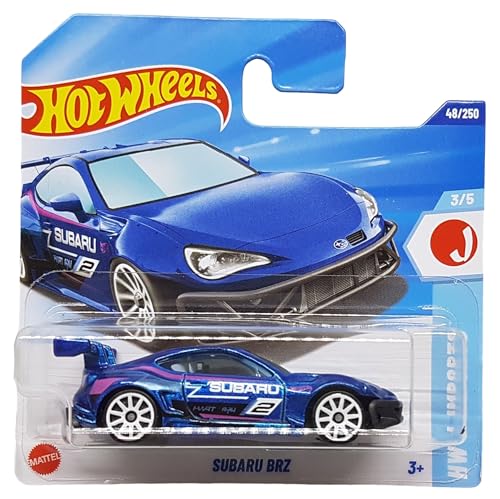 Hot Wheels - Subaru BRZ - HW J-Imports 3/5 - HYW99 - Short Card - Sportcoupet - Bluebonnet - Mattel 2025-1:64 von Hot Wheels