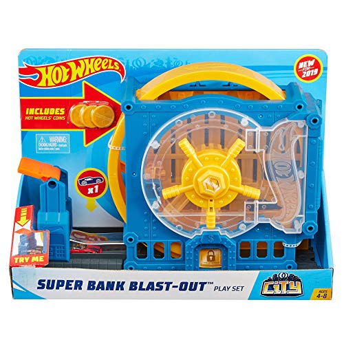 Hot Wheels Super-Bankeinbruch Spielset, mehrfarbig Hot Wheels Super-Bankeinbruch Spielset, mehrfarbig von Hot Wheels