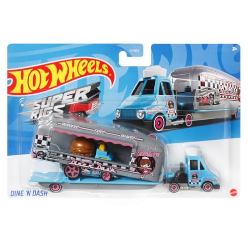 Hot Wheels Super Rigs Dine 'n Dash, Buns of Steel von Hot Wheels