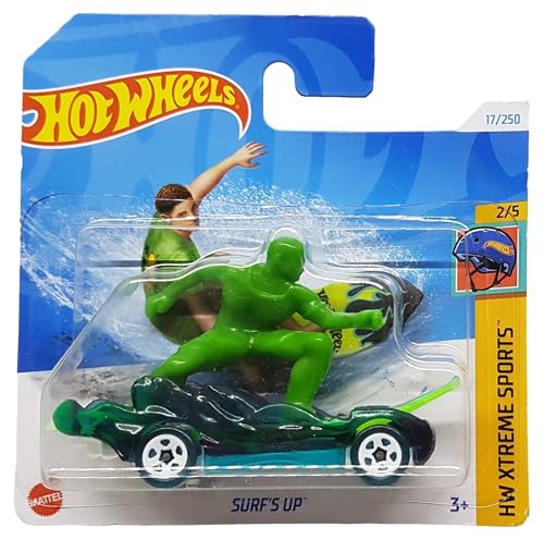 Hot Wheels - Surf´s Up - HW Xtreme Sports 2/5 - HTB97 - Short Card - grün - Mattel 2024 - 1:64 von Hot Wheels