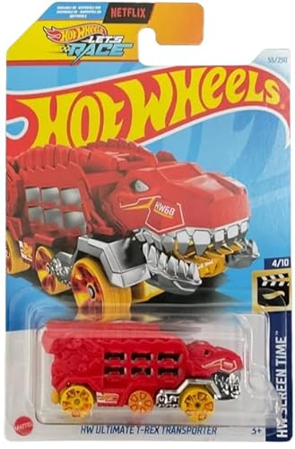 Hot Wheels T-Rex Transporter rot HW Screen Time 4/10 von Hot Wheels