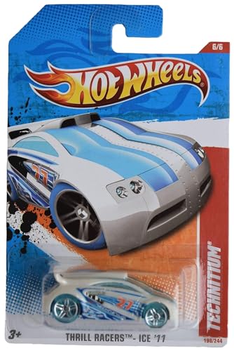 Hot Wheels Technitium, Thrill Racers Ice '11 6/6 [Weiß/Blau] 198/244 von Hot Wheels