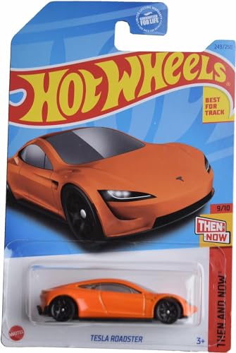 Hot Wheels Tesla Roadster, Then and Now 9/10 [Orange] 249/250 von Hot Wheels