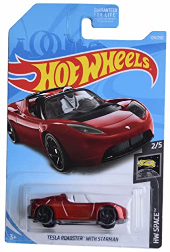 Hot Wheels Tesla Roadster mit Starman, HW Space 2/5 Hot Wheels Tesla Roadster mit Starman, HW Space 2/5 von Hot Wheels