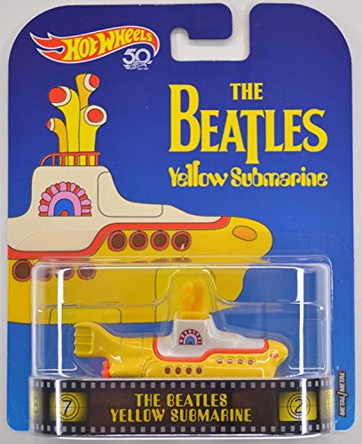 Hot Wheels The Beatles Yellow Submarine Fimfahrzeug Sammelfahrzeug im Maßstab 1 : 64 von Hot Wheels