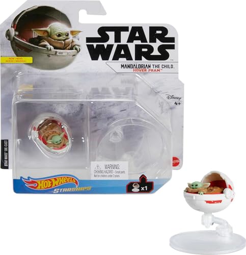 Hot Wheels Mattel Star Wars, The Mandalorian The Child Hover Pram Starship (Baby Yoda) Hot Wheels Mattel Star Wars, The Mandalorian The Child Hover Pram Starship (Baby Yoda) von Hot Wheels