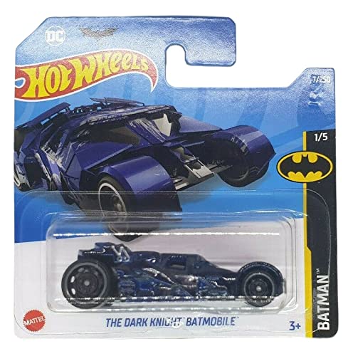 Hot Wheels - The Dark Knight Batmobile - Batman 1/5 - HCX94 - Short Card - TH Treasure Hunt - Tumbler - DC - Mattel 2022 von Hot Wheels