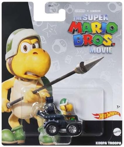 Hot Wheels Super Mario Movie Koopa Troopa Spielzeugauto Maßstab 1:64 von Hot Wheels
