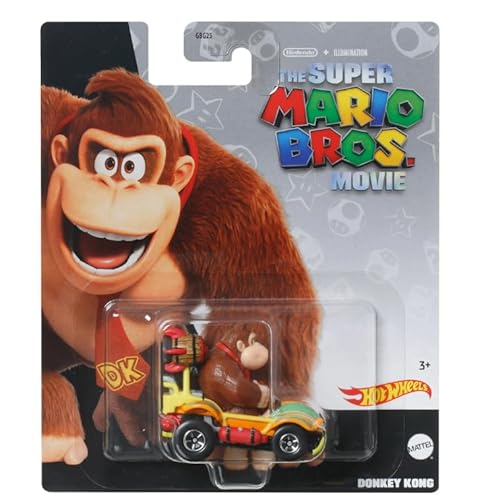Hot Wheels The Super Mario Bros. Movie Donkey Kong Kart, Maßstab 1:64 von Hot Wheels
