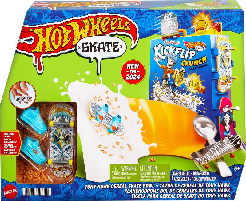 Hot Wheels Tony Hawk Finger-Skateboard inkl. Skateboard-Rampe von Hot Wheels