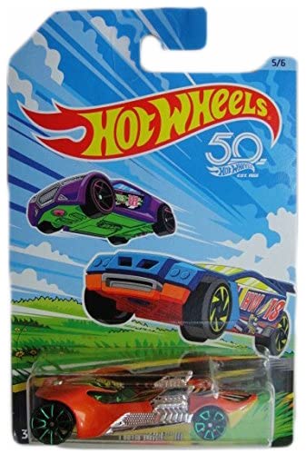 Hot Wheels Twin Mill, [Orange] 2018 Spring Racer 5/6 50th Anniversary Card von Hot Wheels