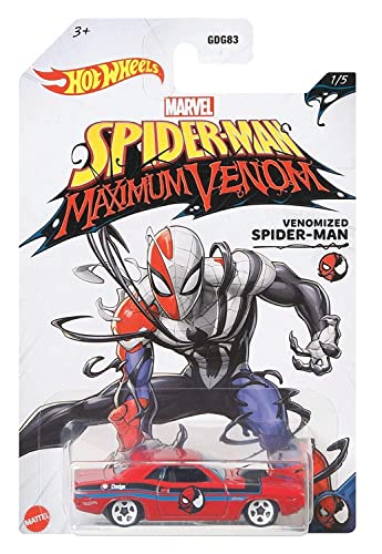 Hot Wheels Venomized Spider-Man '70 Dodge Hemi Challenger 1:5 Auto, Kind, Spider-Man Fans, Hot Wheels Fans Hot Wheels Venomized Spider-Man '70 Dodge Hemi Challenger 1:5 Auto, Kind, Spider-Man Fans, Hot Wheels Fans von Hot Wheels