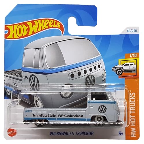 Hot Wheels - Volkswagen T2 Pickup - HW Hot Trucks 1/10 - HTD04 - Short Card - VW-Kundendienst - grau - Mattel 2024 - 1:64 Hot Wheels - Volkswagen T2 Pickup - HW Hot Trucks 1/10 - HTD04 - Short Card - VW-Kundendienst - grau - Mattel 2024 - 1:64 von Hot Wheels