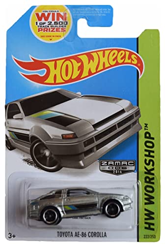 Hot Wheels Zamac Toyota AE-86 Corolla, [Silber] Werkstatt 222/250 von Hot Wheels