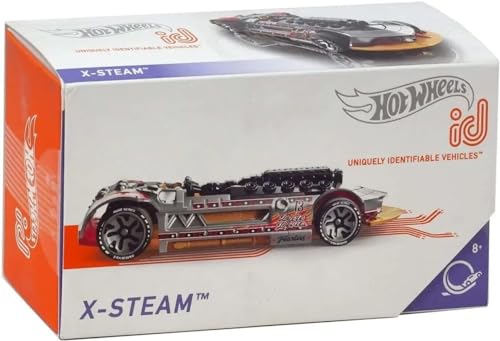 Hot Wheels id X-Steam einzigartig identifizierbares Druckguss-Fahrzeug Hot Wheels id X-Steam einzigartig identifizierbares Druckguss-Fahrzeug von Hot Wheels