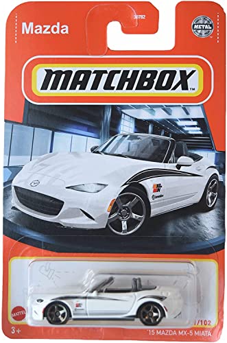 Matchbox '15 Mazda MX-5 Miata 61/100, weiß, Serie 2022 Matchbox '15 Mazda MX-5 Miata 61/100, weiß, Serie 2022 von Matchbox